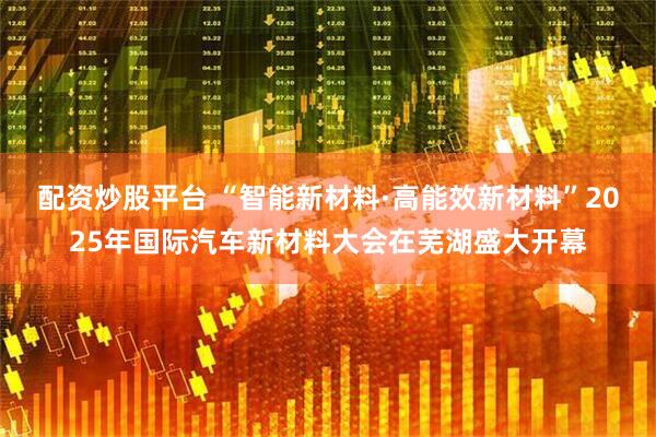 配资炒股平台 “智能新材料·高能效新材料”2025年国际汽车新材料大会在芜湖盛大开幕